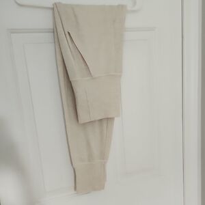 Aerie Off-White Knit Lounge Pants